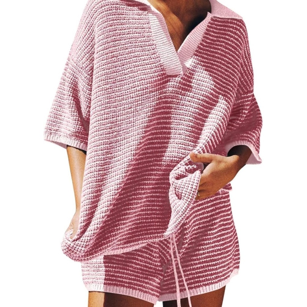 NWT Tankaneo Womens Sweater Set 2 Piece Outfit - XXL